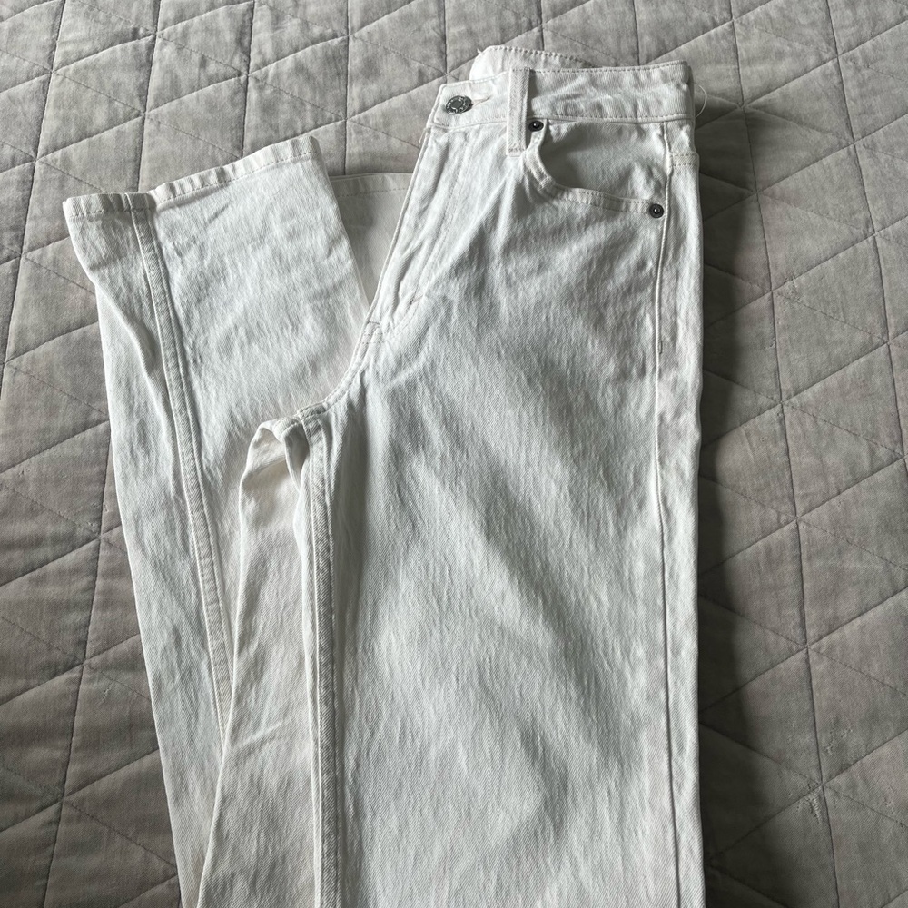 H&M White Women Jeans
